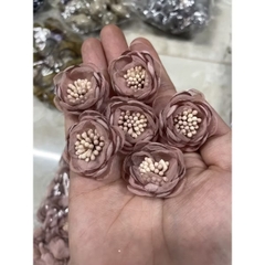 Combo 2 cái Hoa vải voan trang trí (26112)