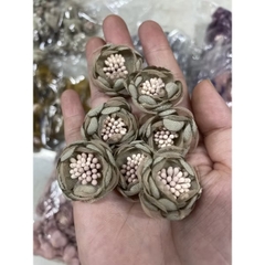 Combo 2 cái Hoa vải voan trang trí (26112)