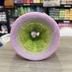 Sợi cầu vồng Cotton Organic 0.8mm (cuộn 300gr)