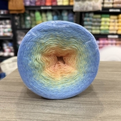 Sợi cầu vồng Cotton Organic 0.8mm (cuộn 300gr)