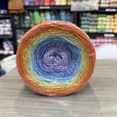 Sợi cầu vồng Cotton Organic 0.8mm (cuộn 300gr)