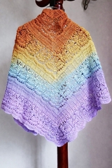 Sợi cầu vồng Cotton Organic 0.8mm (cuộn 300gr)