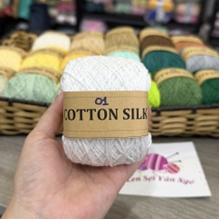 Sợi Cotton Silk 0.8mm móc váy, áo hè (26337)