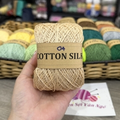 Sợi Cotton Silk 0.8mm móc váy, áo hè (26337)