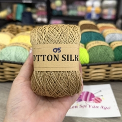Sợi Cotton Silk 0.8mm móc váy, áo hè (26337)