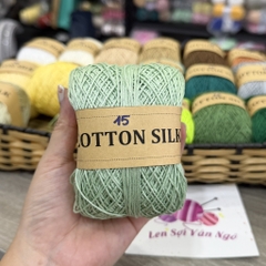 Sợi Cotton Silk 0.8mm móc váy, áo hè (26337)