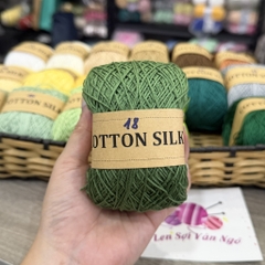 Sợi Cotton Silk 0.8mm móc váy, áo hè (26337)