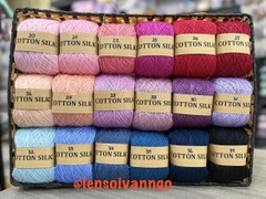 Sợi Cotton Silk 0.8mm móc váy, áo hè (26337)