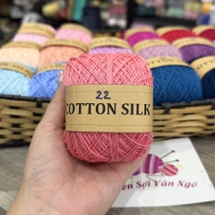 Sợi Cotton Silk 0.8mm móc váy, áo hè (26337)