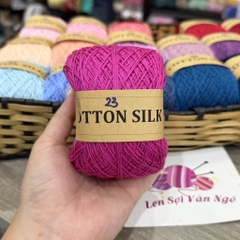 Sợi Cotton Silk 0.8mm móc váy, áo hè (26337)