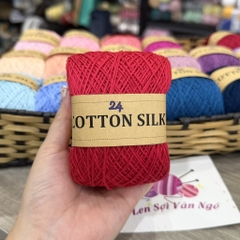 Sợi Cotton Silk 0.8mm móc váy, áo hè (26337)