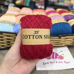 Sợi Cotton Silk 0.8mm móc váy, áo hè (26337)