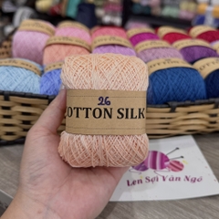 Sợi Cotton Silk 0.8mm móc váy, áo hè (26337)