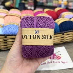 Sợi Cotton Silk 0.8mm móc váy, áo hè (26337)