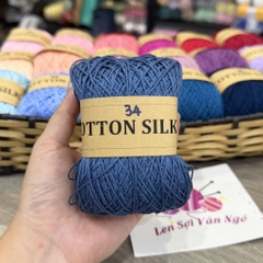 Sợi Cotton Silk 0.8mm móc váy, áo hè (26337)