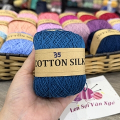 Sợi Cotton Silk 0.8mm móc váy, áo hè (26337)