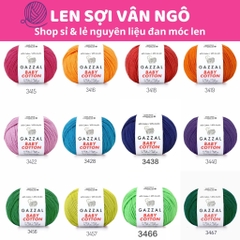 Len Gazzal Baby Cotton (cuộn 50gr) (26310)