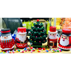 Hộp decor hình ông già Noel / người tuyết (26055)