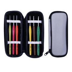 Bộ 6 kim móc len SKC kèm ví đựng kim móc (26003)