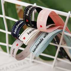 4 mét ruy băng Handmade with ♥️ (bản 1cm) (26119)