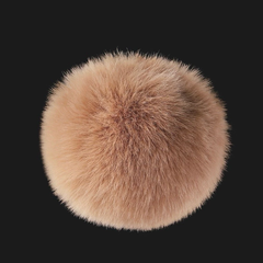 Cục bông gắn chóp mũ hoặc trang trí túi xách