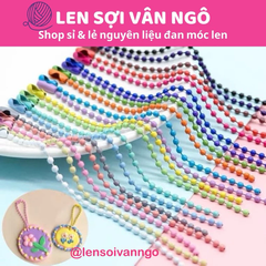 Combo 10c móc khoá xích bi (giao màu ngẫu nhiên) (26072)