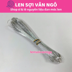 Kẽm si dùng để nẹp cánh hoa, lá (bó 20 sợi) (26116)