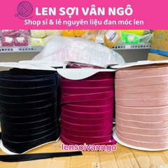 Combo 2m ruy băng nhung bản 15mm (26119)