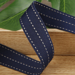 5 mét Ruy băng gân sọc giữa bản 2.5cm (26119)