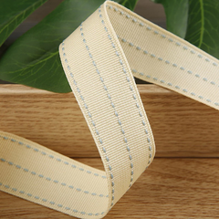 5 mét Ruy băng gân sọc giữa bản 2.5cm (26119)