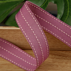 5 mét Ruy băng gân sọc giữa bản 2.5cm (26119)