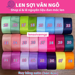 5 mét Ruy băng Satin (bản 4cm) (26119)