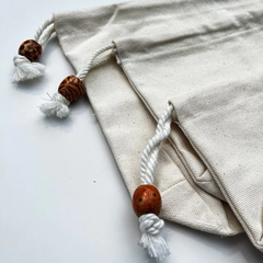 PK túi: Túi vải canvas rút dây S1 (Ngang 22cm x Cao 15cm)(26126)