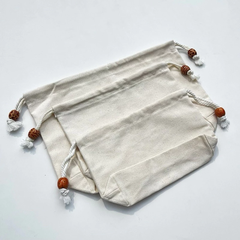 PK túi: Túi vải canvas rút dây S1 (Ngang 22cm x Cao 15cm)(26126)