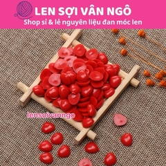 Mũi thú dán màu đỏ (26135)