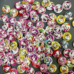 Combo 20 - 50 cái cúc gỗ (26074)