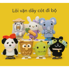 Lõi vặn dây cót đi bộ dùng làm thú bông handmade (26089)