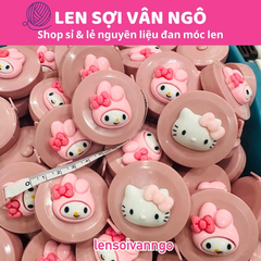 Thước cuộn rút gọn hình Kitty/Melody dễ thương dài 1.5m (26044)