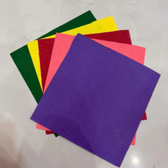 Combo 10 tấm vải nỉ trang trí đồ handmade (26098)