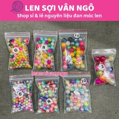Hạt ngọc nhựa đủ màu (20k/túi 15gr-20gr) (26075)