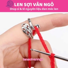 Nhẫn hỗ trợ móc len (nhẫn công)
