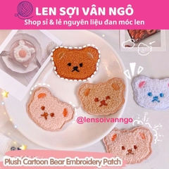 Mác gấu trang trí khăn, mũ, quần áo…(26100)