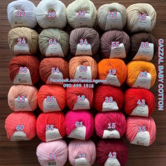 Len Gazzal Baby Cotton (cuộn 50gr) (26310)