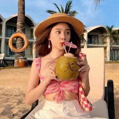 Len Milk Cotton màu loang (cuộn 50gr) (26277)