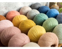 Len Susan ALPACA đan móc đồ thu đông, thú bông (cuộn 50gr) (26287)