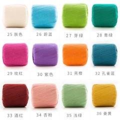 Sợi lace Susan 3 đan móc áo hè, thú bông (cuộn 40gr) (26282)