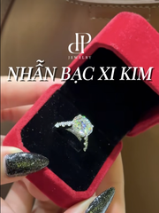 Nhẫn FULL MOISSANITE VIÊN CHỦ 11li - CAO CẤP - SANG TRỌNG sSRE 270