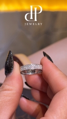 HPJ VÔ TẬN - FULL MOISSANITE QUANH VÒNG 2 hàng 1.5li - SRI005