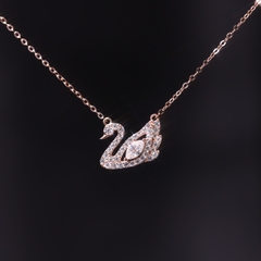 Dây Chuyền Thiên Nga FULL MOISSANITE - SNE235
