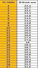 NHẪN FULL MOISSANITE VIÊN CHỦ 9 Ly  – TUYỆT TÁC DÀNH CHO NHỮNG QUÝ CÔ YÊU SỰ TỎA SÁNG - SRE201